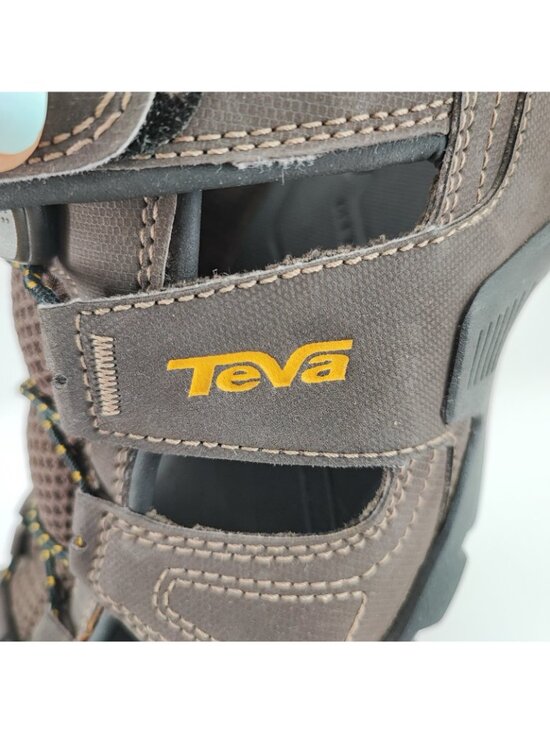 Teva Kitling Men\'s Size 10 Sandals Synthetic Brown Fisherman Water F10013D